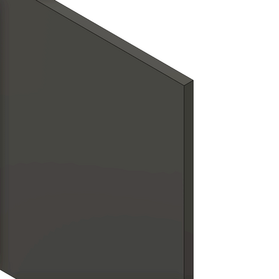 MODULAR SOLUTIONS PVC PANEL&lt;br&gt;1/4&quot; X 48&quot; X 96&quot;, BLACK